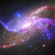 Image for article titled Shockwaves Are Driving This Galaxy To Its Imminent Doom